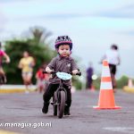 Loma de Tiscapa escenario de competencia de ciclismo infantil