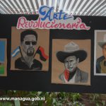 Estudiantes de dibujo de la Casa de Cultura y Creatividad Otto de la Rocha realizan exposición de pintura festejando el 45/19