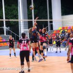 Semifinal de la liga institucional de Voleibol Femenino