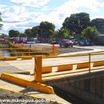 Nuevo puente vehicular del barrio Camilo Chamorro beneficia a familias de tres barrios del Distrito VI