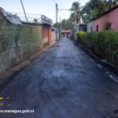 Avanza pavimentación de calles en el barrio Georgino Andrade del Distrito VII