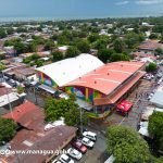 Comerciantes del Mercado Leonel Gutiérrez festejan la renovación total del techo