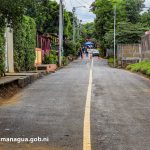 Punto de anegación eliminado con revestimiento asfáltico en el barrio Naciones Unidas