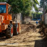 En poco tiempo el barrio Rubén Darío alcanzará el 100 por ciento de sus calles asfaltadas