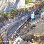 Avanza revestimiento de cauce en el barrio Israel Galeano del Distrito VII